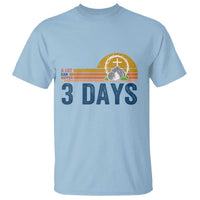 Easter A Lot Can Happen in 3 Days T Shirt Retro Religious Easter Christian - Wonder Print Shop