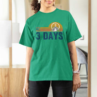 Easter A Lot Can Happen in 3 Days T Shirt For Women Retro Religious Easter Christian - Wonder Print Shop