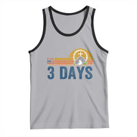 Easter A Lot Can Happen in 3 Days Tank Top Retro Religious Easter Christian - Wonder Print Shop
