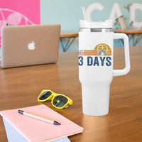 Easter A Lot Can Happen in 3 Days Tumbler With Handle Retro Religious Easter Christian - Wonder Print Shop