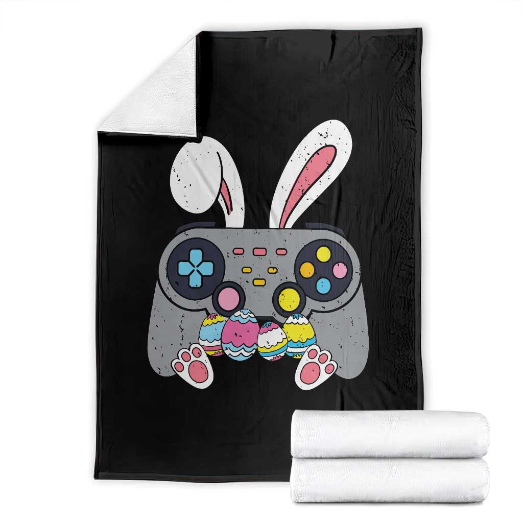 Easter Video Game Throw Blanket Bunny Eggs Gaming Gamer - Wonder Print Shop