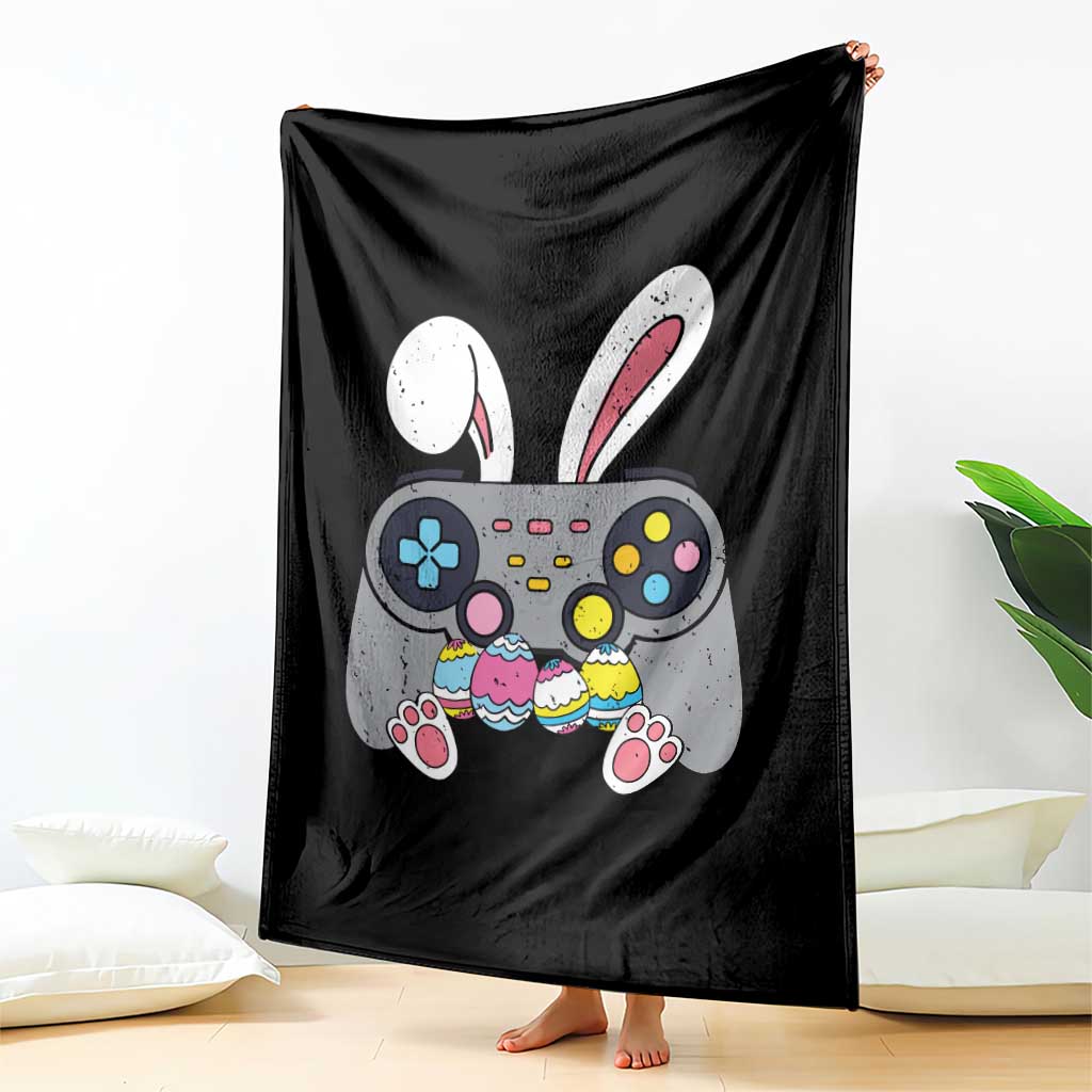 Easter Video Game Throw Blanket Bunny Eggs Gaming Gamer - Wonder Print Shop