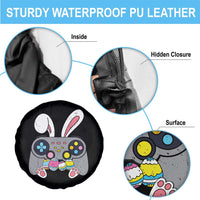Easter Video Game Spare Tire Cover Bunny Eggs Gaming Gamer - Wonder Print Shop
