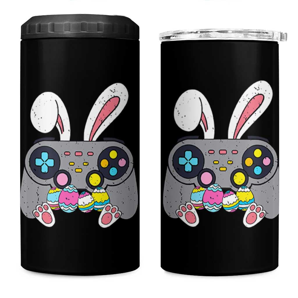 Easter Video Game 4 in 1 Can Cooler Tumbler Bunny Eggs Gaming Gamer - Wonder Print Shop