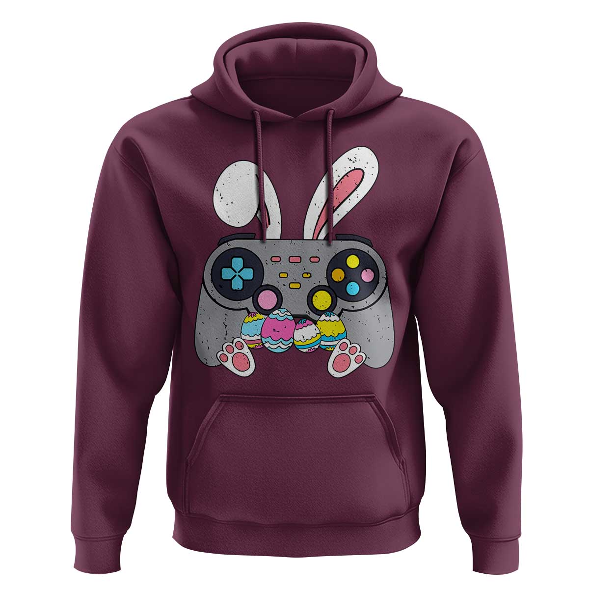 Easter Video Game Hoodie Bunny Eggs Gaming Gamer - Wonder Print Shop