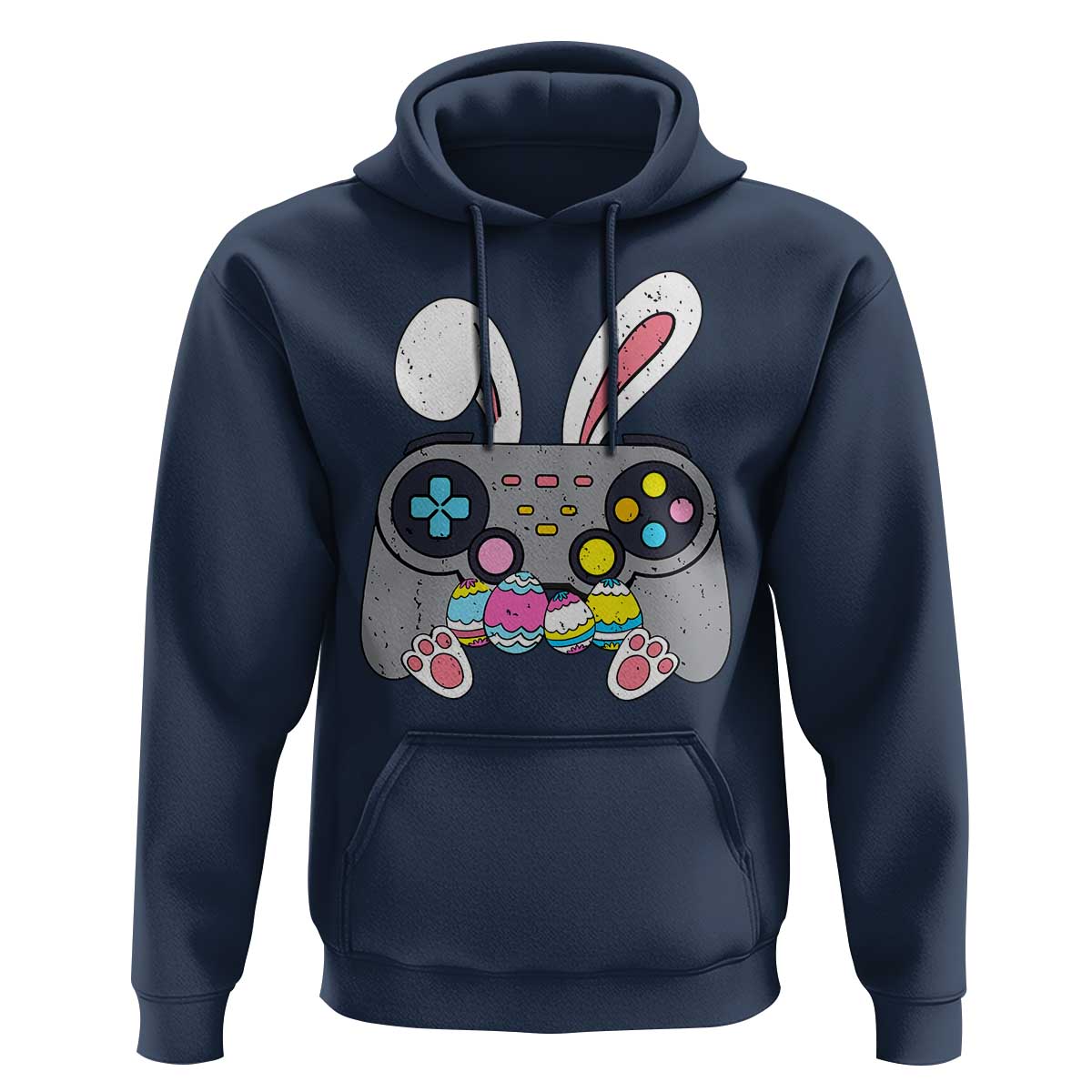 Easter Video Game Hoodie Bunny Eggs Gaming Gamer - Wonder Print Shop