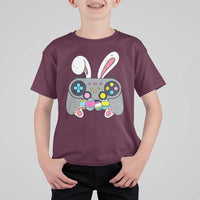 Easter Video Game T Shirt For Kid Bunny Eggs Gaming Gamer - Wonder Print Shop