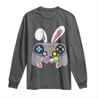 Easter Video Game Long Sleeve Shirt Bunny Eggs Gaming Gamer - Wonder Print Shop