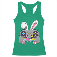 Easter Video Game Racerback Tank Top Bunny Eggs Gaming Gamer - Wonder Print Shop