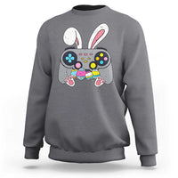 Easter Video Game Sweatshirt Bunny Eggs Gaming Gamer - Wonder Print Shop