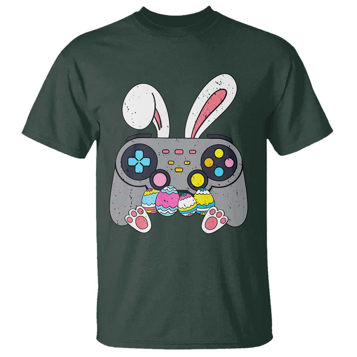 Easter Video Game T Shirt Bunny Eggs Gaming Gamer - Wonder Print Shop