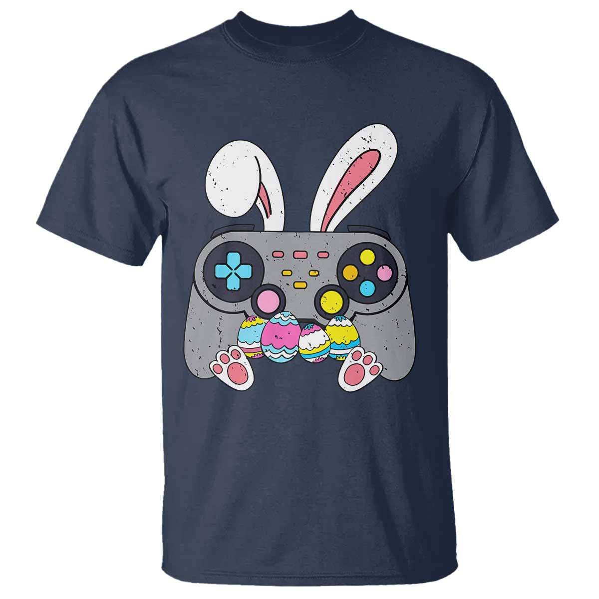 Easter Video Game T Shirt Bunny Eggs Gaming Gamer - Wonder Print Shop