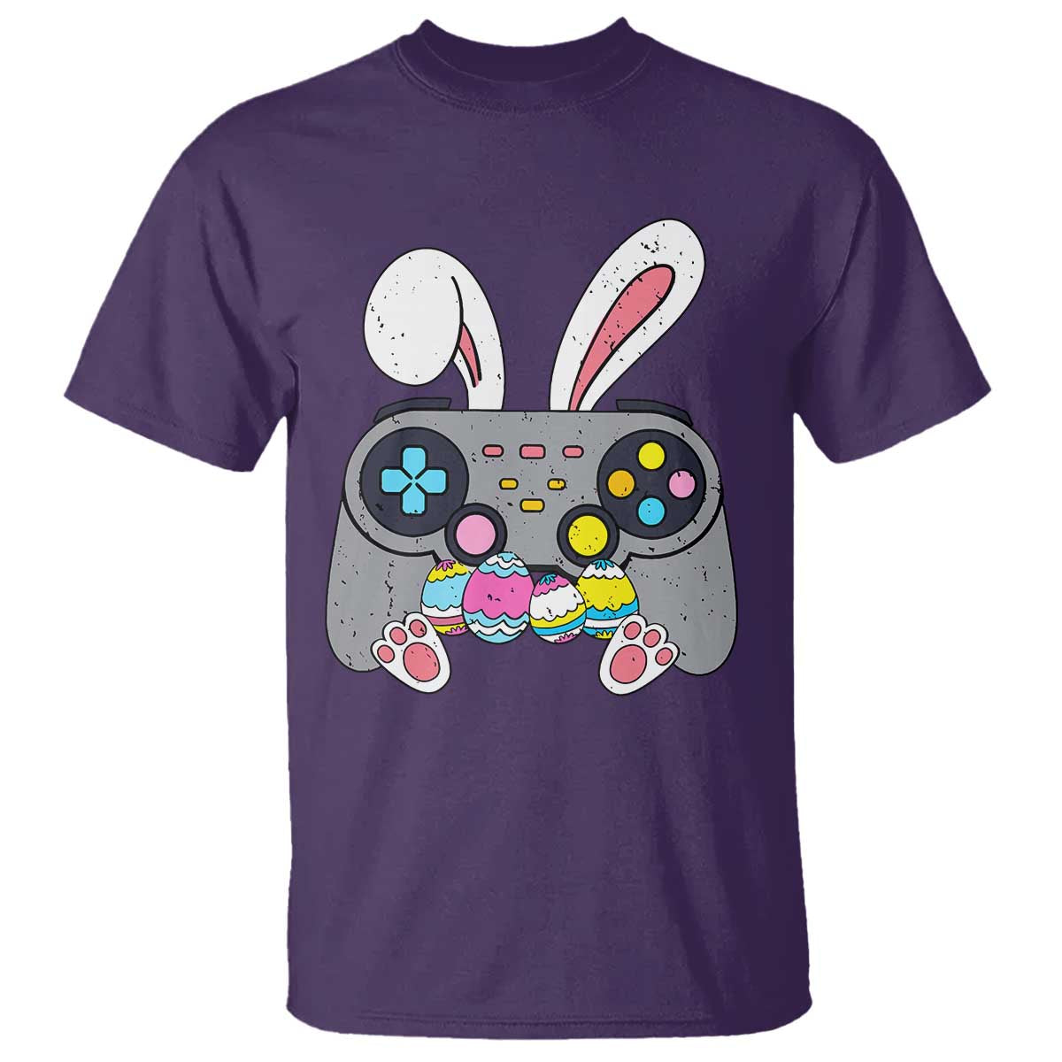 Easter Video Game T Shirt Bunny Eggs Gaming Gamer - Wonder Print Shop