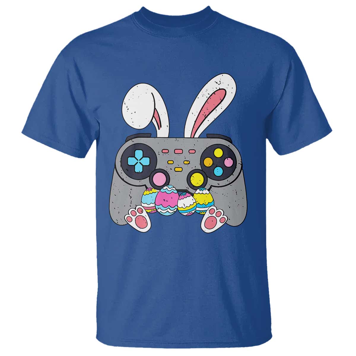 Easter Video Game T Shirt Bunny Eggs Gaming Gamer - Wonder Print Shop