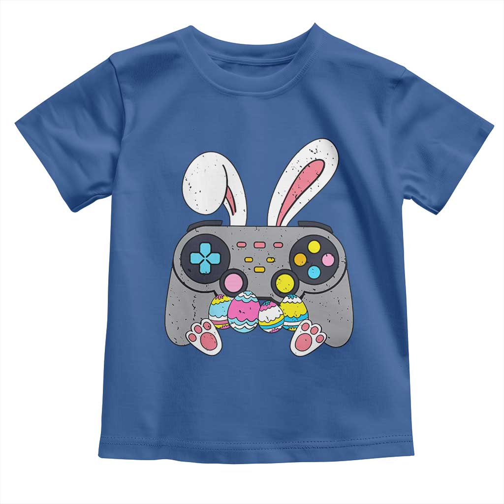 Easter Video Game Toddler T Shirt Bunny Eggs Gaming Gamer - Wonder Print Shop