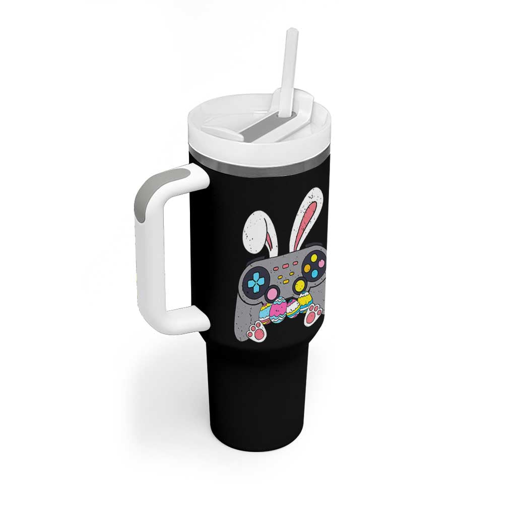 Easter Video Game Tumbler With Handle Bunny Eggs Gaming Gamer - Wonder Print Shop