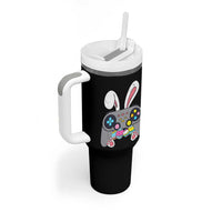 Easter Video Game Tumbler With Handle Bunny Eggs Gaming Gamer - Wonder Print Shop