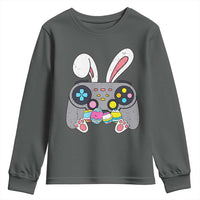 Easter Video Game Youth Sweatshirt Bunny Eggs Gaming Gamer - Wonder Print Shop