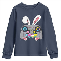 Easter Video Game Youth Sweatshirt Bunny Eggs Gaming Gamer - Wonder Print Shop