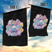 Easter Video Game Garden Flag Cute Bunny Eggs Gaming Gamer - Wonder Print Shop