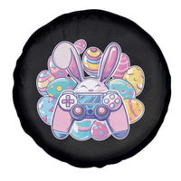 Easter Video Game Spare Tire Cover Cute Bunny Eggs Gaming Gamer - Wonder Print Shop