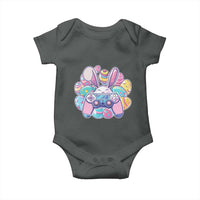Easter Video Game Baby Onesie Cute Bunny Eggs Gaming Gamer - Wonder Print Shop