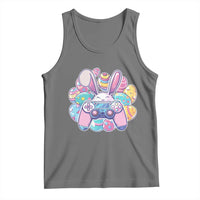 Easter Video Game Tank Top Cute Bunny Eggs Gaming Gamer - Wonder Print Shop