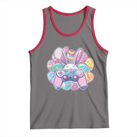 Easter Video Game Tank Top Cute Bunny Eggs Gaming Gamer - Wonder Print Shop