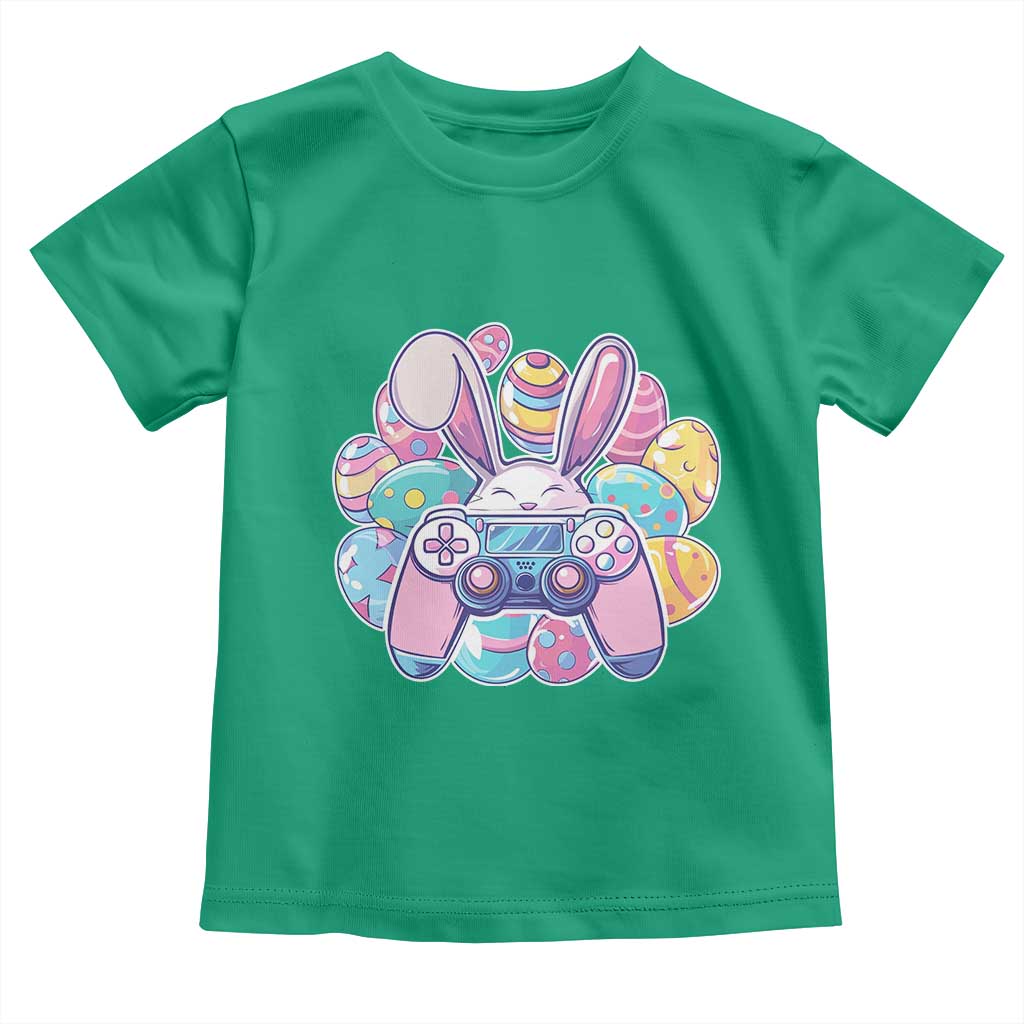 Easter Video Game Toddler T Shirt Cute Bunny Eggs Gaming Gamer - Wonder Print Shop