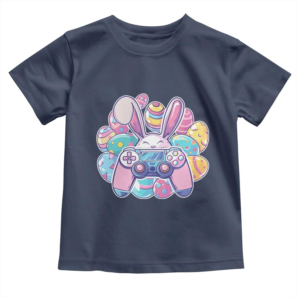 Easter Video Game Toddler T Shirt Cute Bunny Eggs Gaming Gamer - Wonder Print Shop