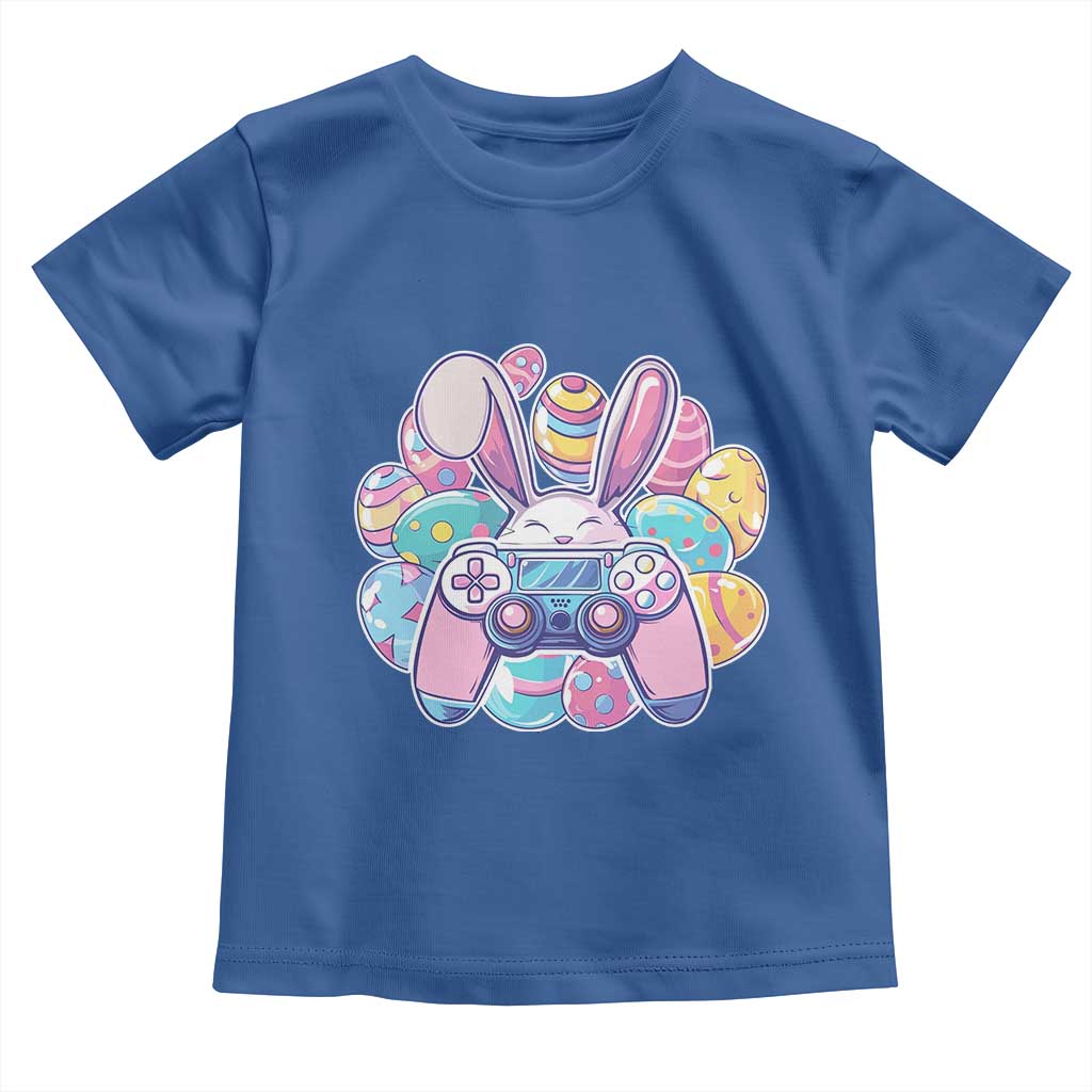 Easter Video Game Toddler T Shirt Cute Bunny Eggs Gaming Gamer - Wonder Print Shop