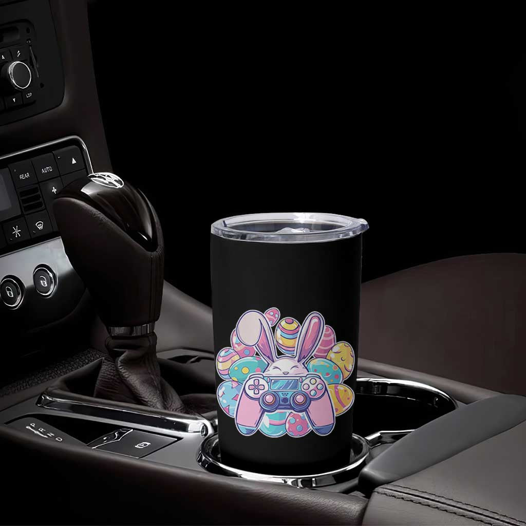 Easter Video Game Tumbler Cup Cute Bunny Eggs Gaming Gamer - Wonder Print Shop