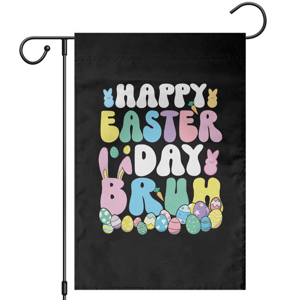 Bruh Easter Garden Flag Teens Boys Kids Cute Bunny Eggs - Wonder Print Shop