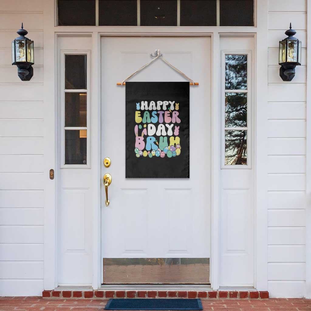 Bruh Easter Garden Flag Teens Boys Kids Cute Bunny Eggs - Wonder Print Shop