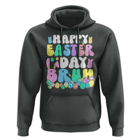 Bruh Easter Hoodie Teens Boys Kids Cute Bunny Eggs - Wonder Print Shop