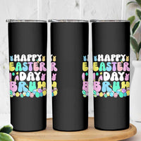 Bruh Easter Skinny Tumbler Teens Boys Kids Cute Bunny Eggs - Wonder Print Shop