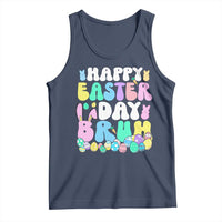 Bruh Easter Tank Top Teens Boys Kids Cute Bunny Eggs - Wonder Print Shop