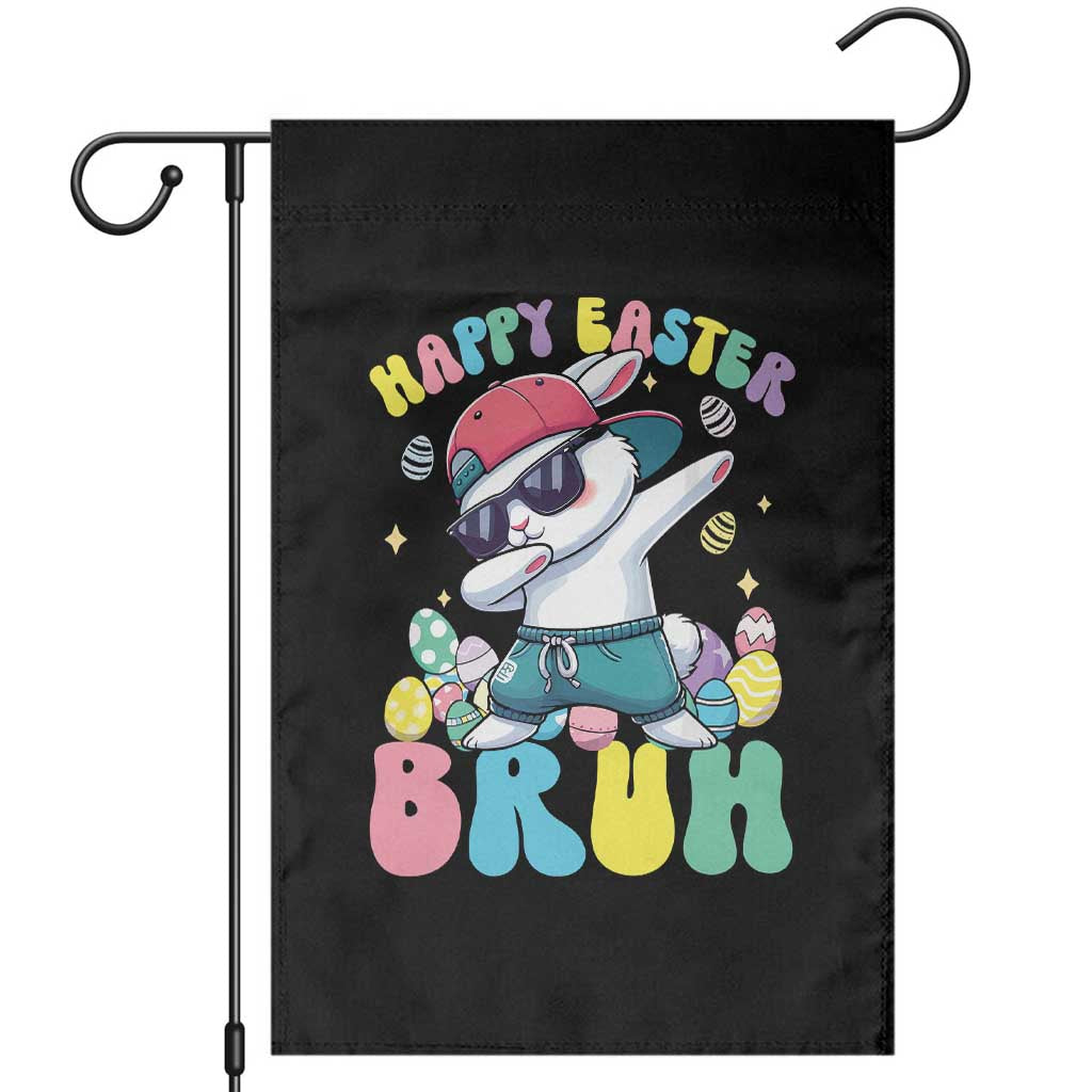 Bruh Easter Garden Flag Funny Bunny Dab Rabbit Dance - Wonder Print Shop