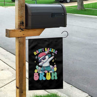 Bruh Easter Garden Flag Funny Bunny Dab Rabbit Dance - Wonder Print Shop