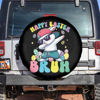 Bruh Easter Spare Tire Cover Funny Bunny Dab Rabbit Dance - Wonder Print Shop