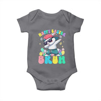 Bruh Easter Baby Onesie Funny Bunny Dab Rabbit Dance - Wonder Print Shop
