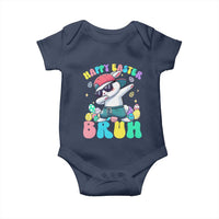 Bruh Easter Baby Onesie Funny Bunny Dab Rabbit Dance - Wonder Print Shop