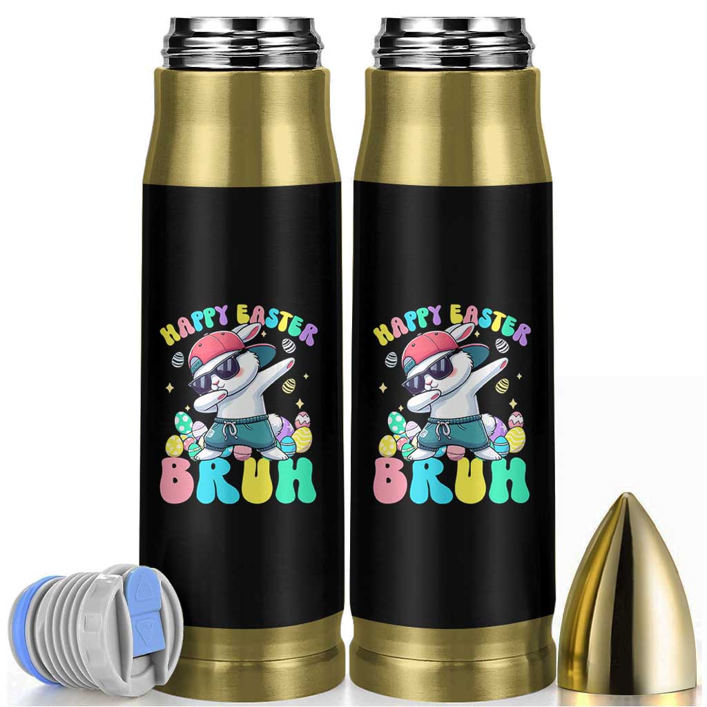 Bruh Easter Bullet Tumbler Funny Bunny Dab Rabbit Dance - Wonder Print Shop