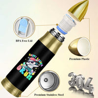 Bruh Easter Bullet Tumbler Funny Bunny Dab Rabbit Dance - Wonder Print Shop