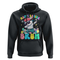Bruh Easter Hoodie Funny Bunny Dab Rabbit Dance - Wonder Print Shop