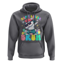 Bruh Easter Hoodie Funny Bunny Dab Rabbit Dance - Wonder Print Shop