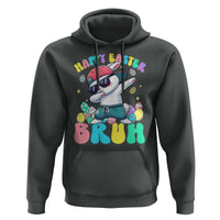Bruh Easter Hoodie Funny Bunny Dab Rabbit Dance - Wonder Print Shop