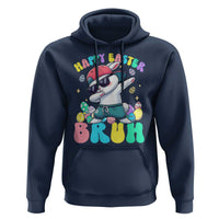 Bruh Easter Hoodie Funny Bunny Dab Rabbit Dance - Wonder Print Shop