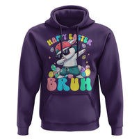 Bruh Easter Hoodie Funny Bunny Dab Rabbit Dance - Wonder Print Shop