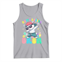 Bruh Easter Tank Top Funny Bunny Dab Rabbit Dance - Wonder Print Shop